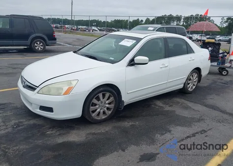 2007 Honda Accord 3.0 Ex z USA, uszkodzony, nr VIN 1HGCM66597A045449